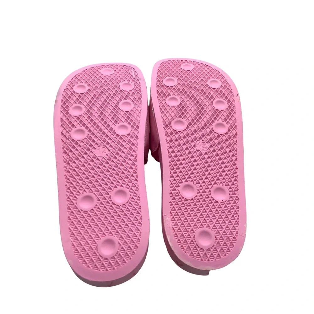 Jeffree Star Cosmetics Pink Unisex Slides Mens 12 Womens 14 Star Logo Sandals